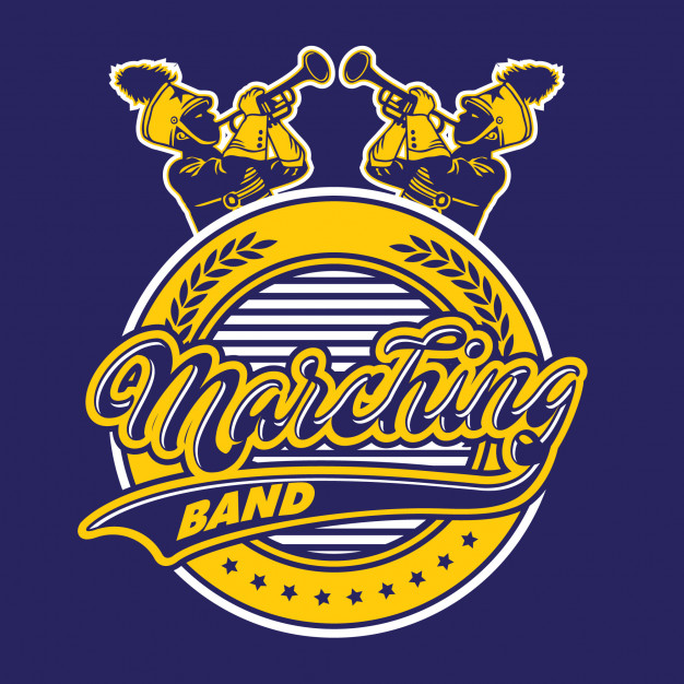 626x626 Marching Band Crest Vector Premium Download