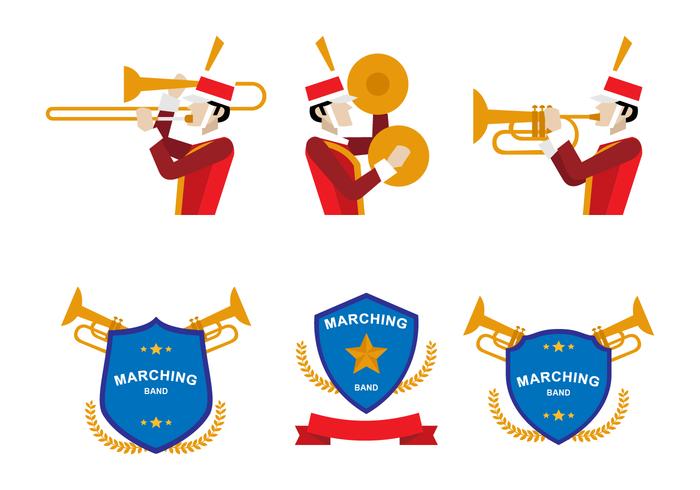 700x490 Flat Marching Band Icon