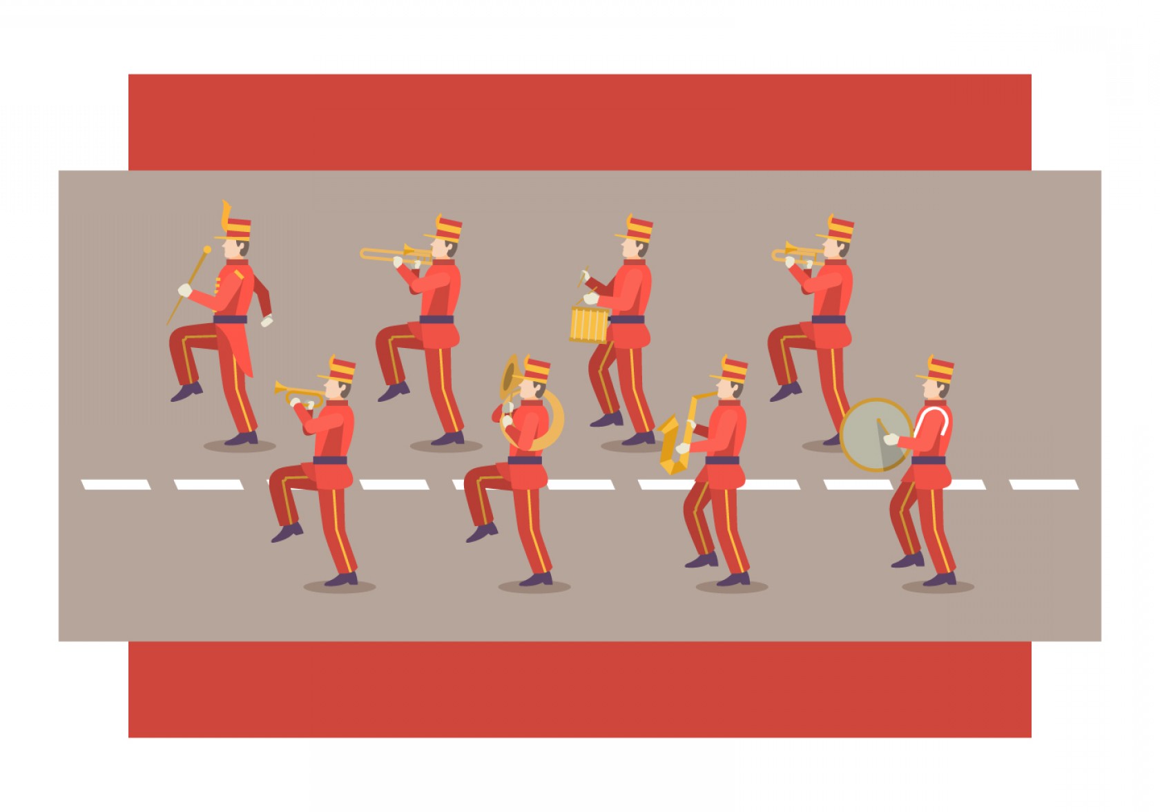 Marching Band Vector at Vectorified.com | Collection of Marching Band ...