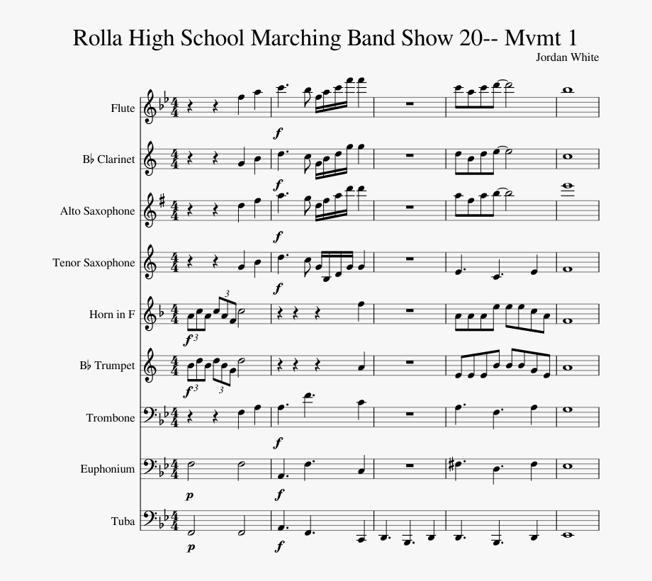 920x820 Clarinet Vector Marching Band