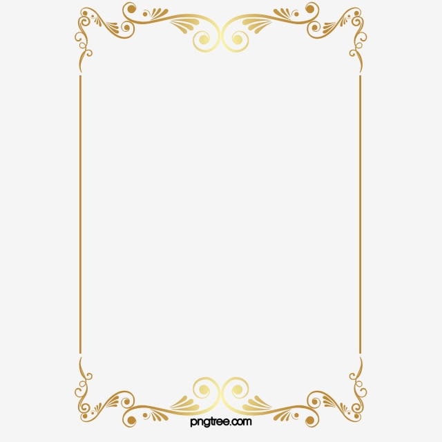 640x640 Vector Gold Pattern Frame, Vector, Golden, Pattern Png And Vector