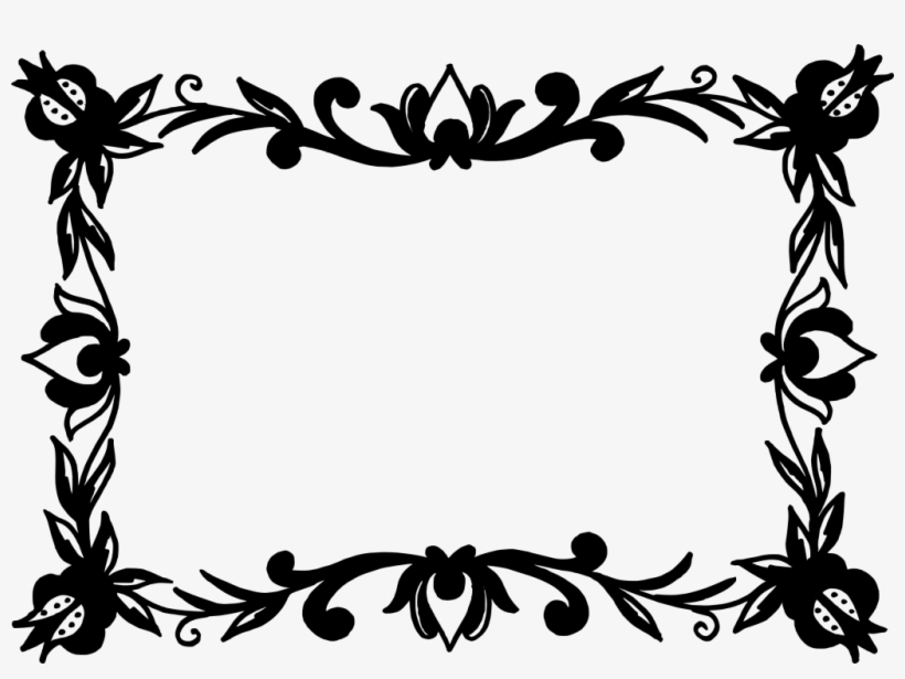 Wedding Vector Border Png Download 820x615 Wedding Vector Border Png Download