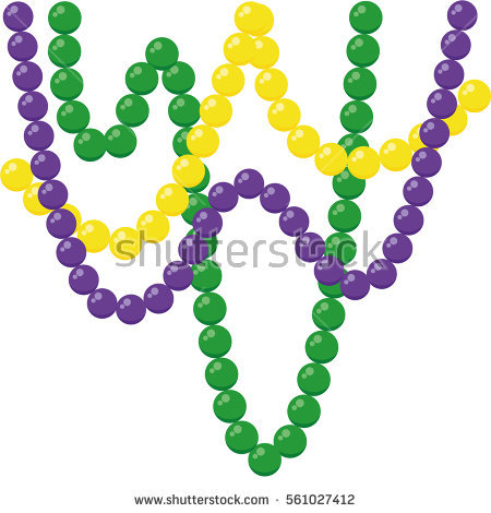 Mardi Gras Beads Vector at Vectorified.com | Collection of Mardi Gras ...