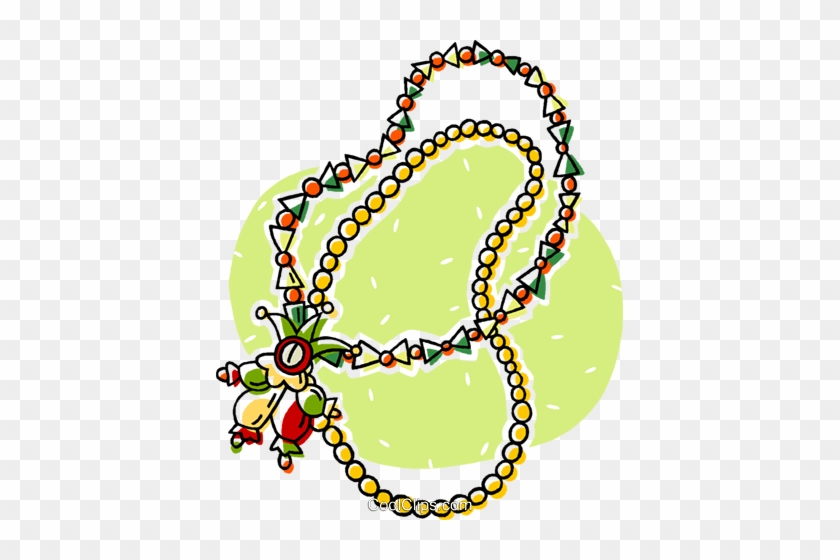 840x560 Christmas Beads Royalty Free Vector Clip Art Illustration