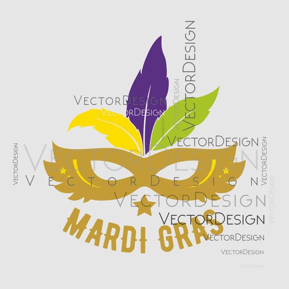 570x570 Mardi Gras Mask Graphics Dxf Png Cdr Pdf Vector Etsy