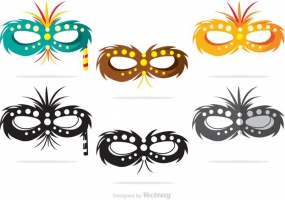 285x200 Mardi Gras Mask Free Vector Graphic Art Free Download