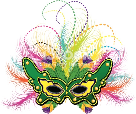 451x379 Mardi Gras Mask Vector