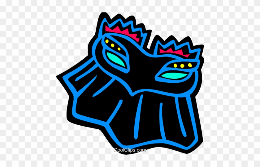 840x541 Mardi Gras Mask Royalty Free Vector Clip Art Illustration