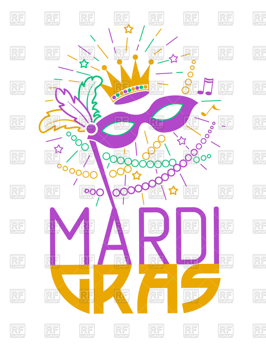 920x1200 Mardi Gras Poster With Masquerade Mask Vector Image Of Holiday