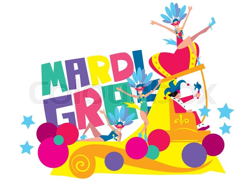 800x588 Mardi Gras Mardi Gras Abstract Stock Vector Colourbox