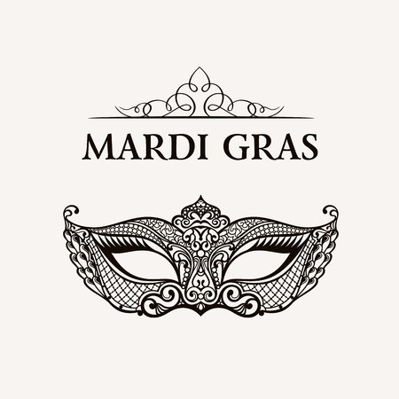450x450 Beautiful Mask Of Lace Mardi Gras Vector Background Gold
