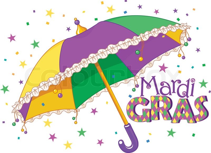 800x581 Mardi Gras Type Treatment With Stock Vector Colourbox
