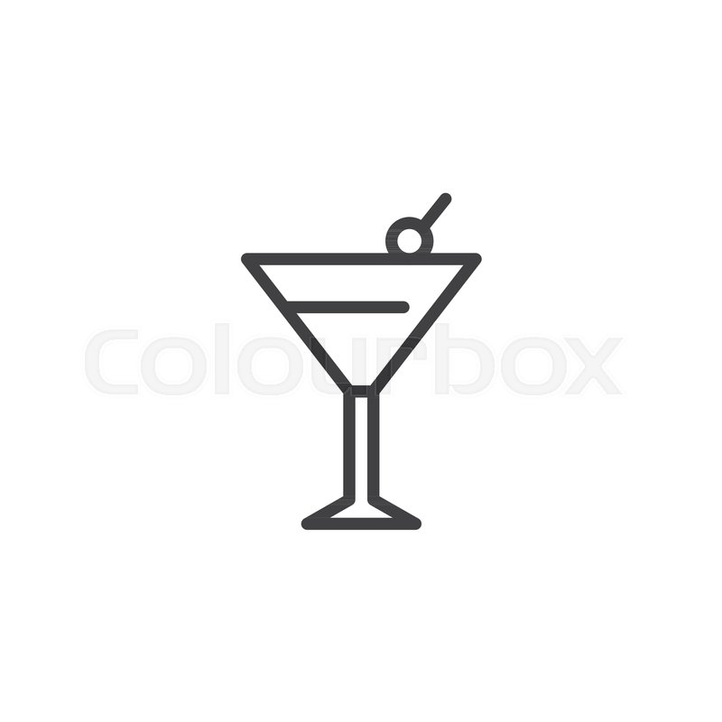 Margarita Cocktail Drink Outline Icon Stock Vector Colourbox 800x800 Margarita Cocktail Drink Outline Icon Stock Vector Colourbox