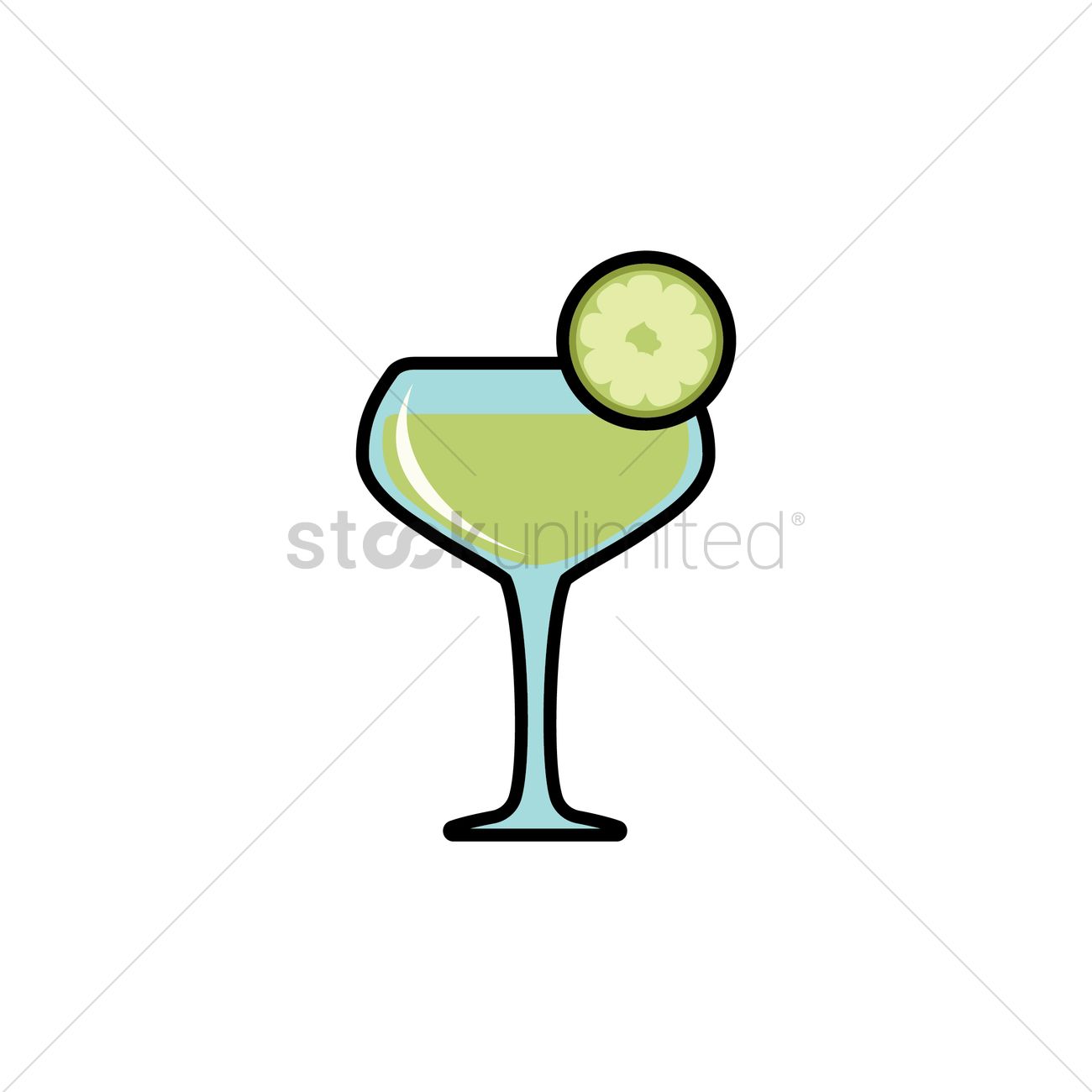 Margarita Vector Image 1300x1300 Margarita Vector Image