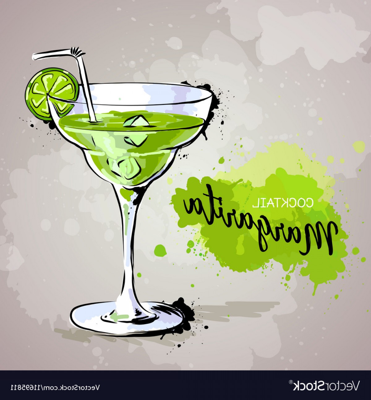 Hand Drawn Cocktail Margarita Vector Cqrecords 1200x1296 Hand Drawn Cocktail Margarita Vector Cqrecords