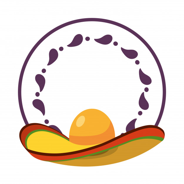626x626 Mexican Mariachi Hat Vector Premium Download
