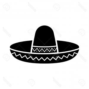 300x300 Photostock Vector Sombrero Mexican Hat Flat Icon For Apps