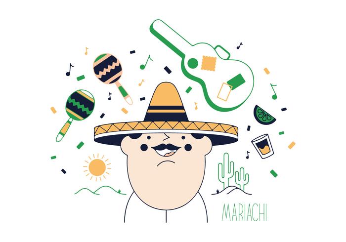 700x490 Free Mariachi Vector