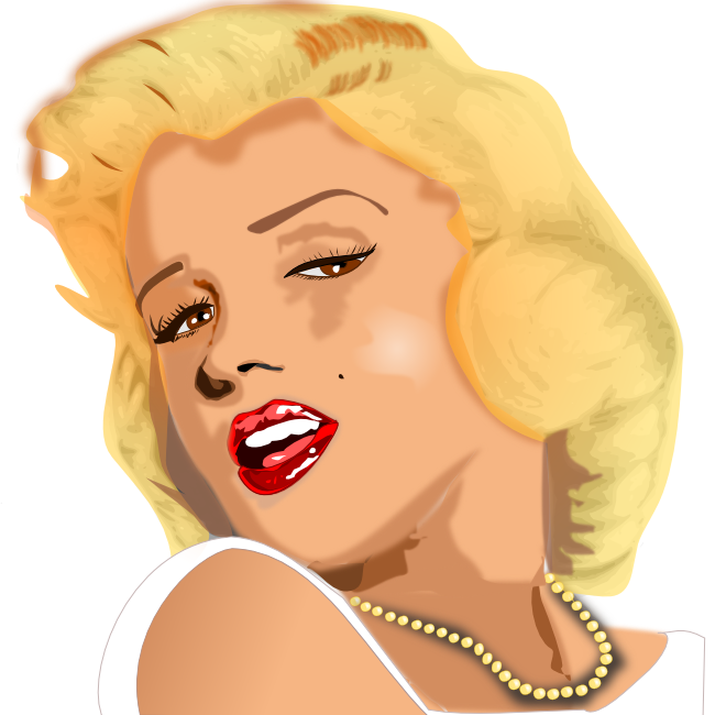 650x650 Marilyn Monroe Vector