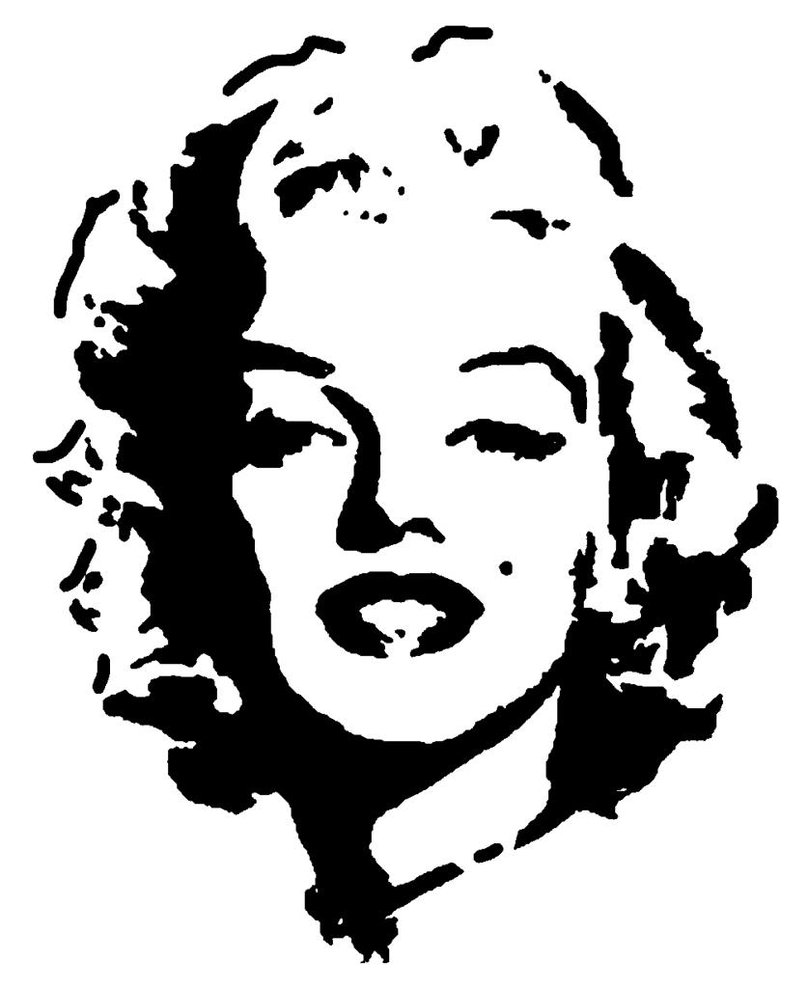 809x988 Pictures Of Marilyn Monroe Vector Face