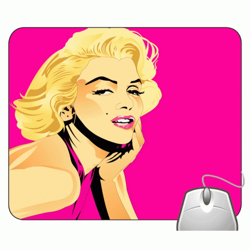 832x832 Headturnerz Marilyn Monroe Vector Mousepad