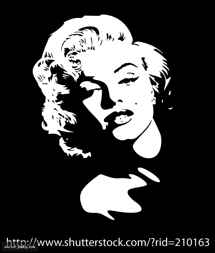 Marilyn Monroe Vector Art at Vectorified.com | Collection of Marilyn ...