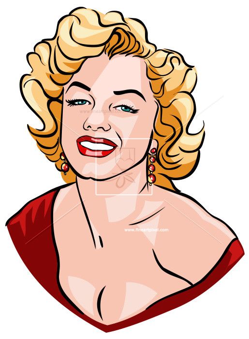Marilyn Monroe Illustration Marilyn Monroe, Illustration, Face Art 515x700 Marilyn Monroe Illustration Marilyn Monroe, Illustration, Face Art