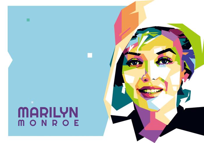 Marilyn Monroe Vector Wpap 700x490 Marilyn Monroe Vector Wpap