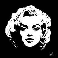 Stunning Marilyn Monroe Vector Digital Artwork For Sale On Fine 200x200 Stunning Marilyn Monroe Vector Digital Artwork For Sale On Fine