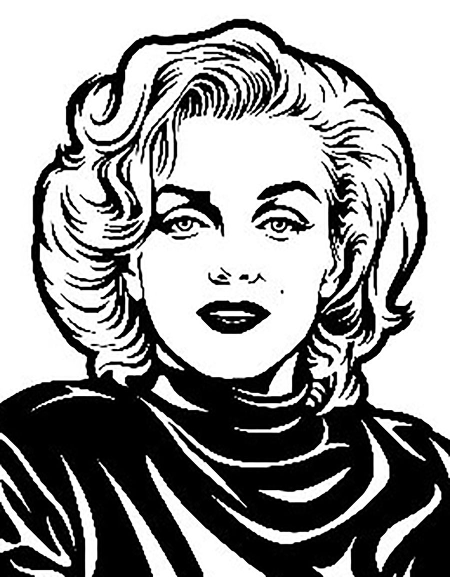 Marilyn Monroe Vector Art At Collection Of Marilyn 