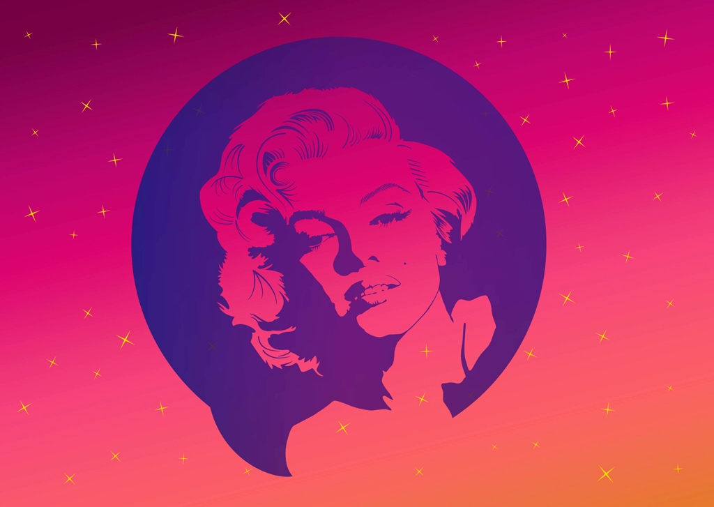 Free Marilyn Monroe Vector Graphics Vector Art Graphics 1024x727 Free Marilyn Monroe Vector Graphics Vector Art Graphics