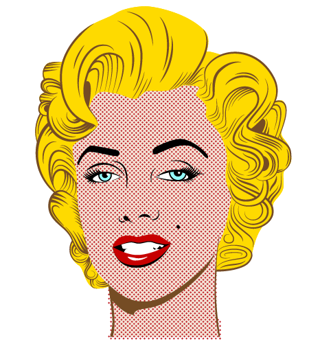 How To Create A Portrait In The Pop Art Style Using Adobe 450x517 How To Create A Portrait In The Pop Art Style Using Adobe
