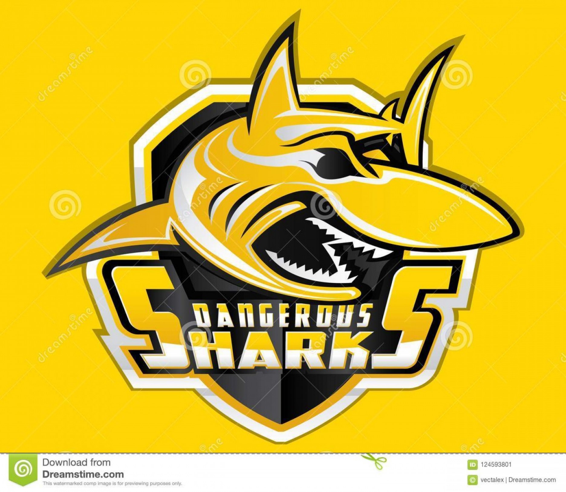 1872x1627 Shark Shield Sport Logo Vector Mascot Aquatic Predator Emblem