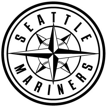 361x361 Seattle Mariners Logo Black And White