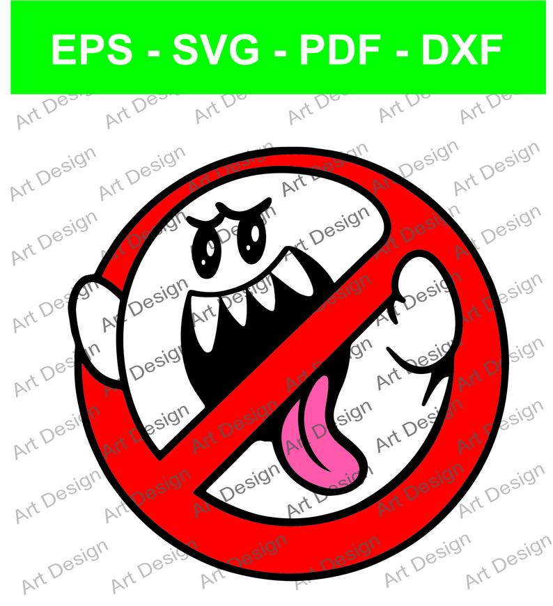794x870 Super Mario Ghost Videogame Mario Bros Clip Art Vector Etsy