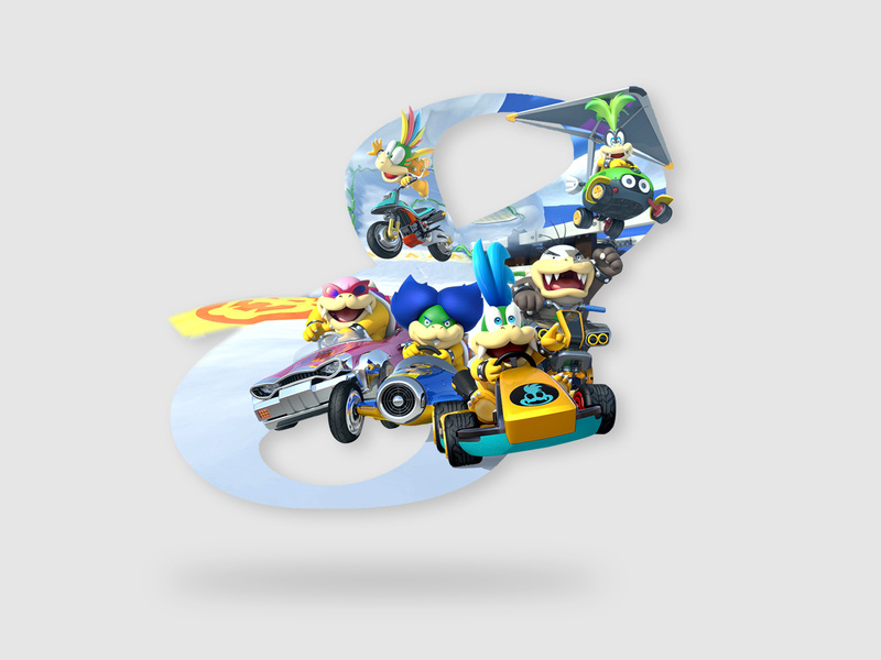 800x600 Mario Kart Graphic