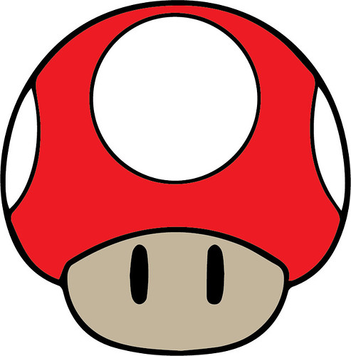 Mario Mushroom Vector at Vectorified.com | Collection of Mario Mushroom ...