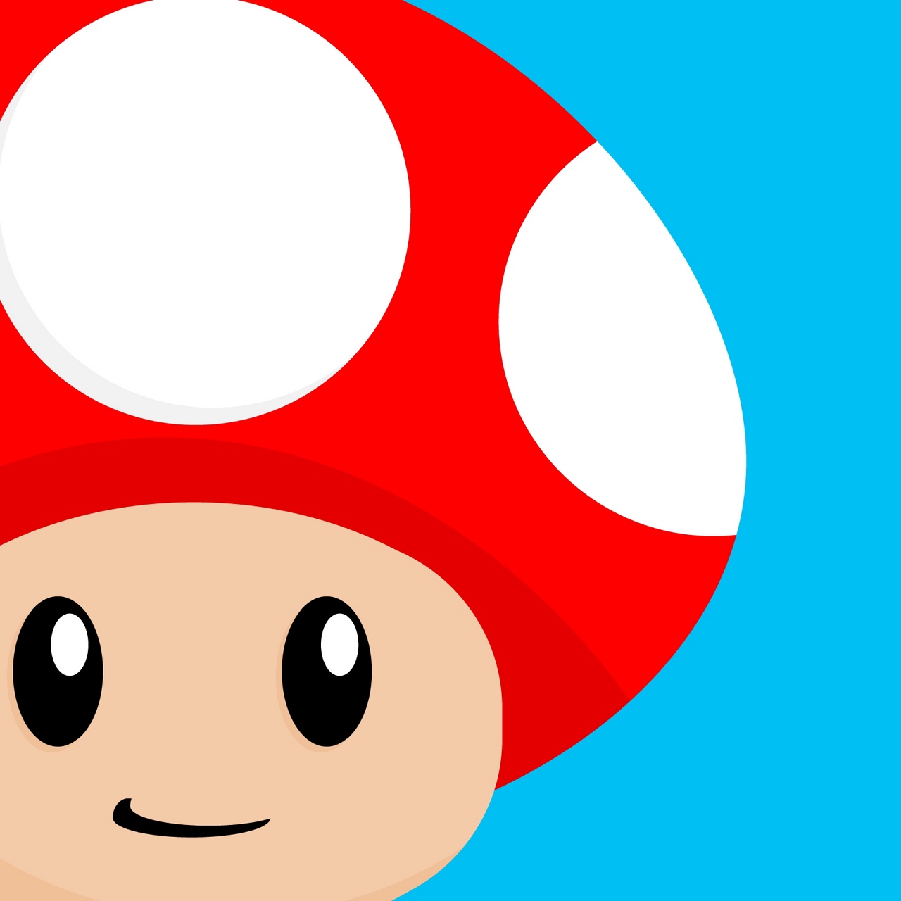 1280x1280 Download Wallpaper Mario, Mushroom, Vector Ipad, Ipad