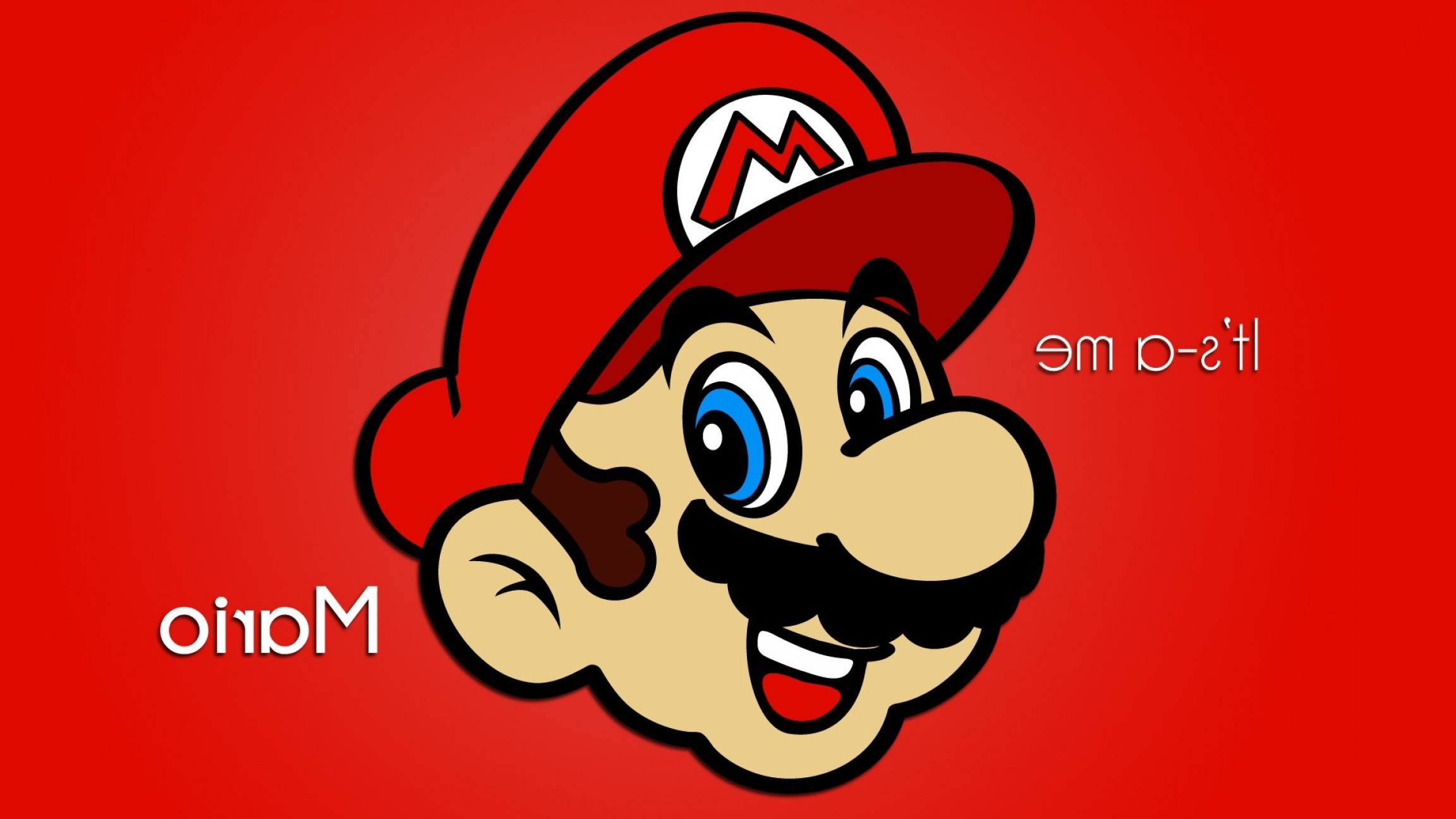 2304x1296 Super Mario Vector Grafic Createmepink