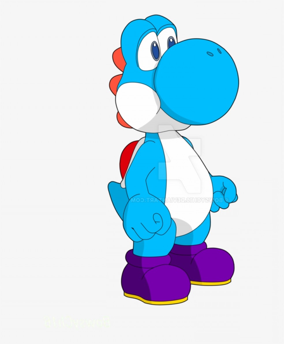 984x1192 Uruwuwrqyoshi Vector Light Blue Mario Series Hoodamathrun
