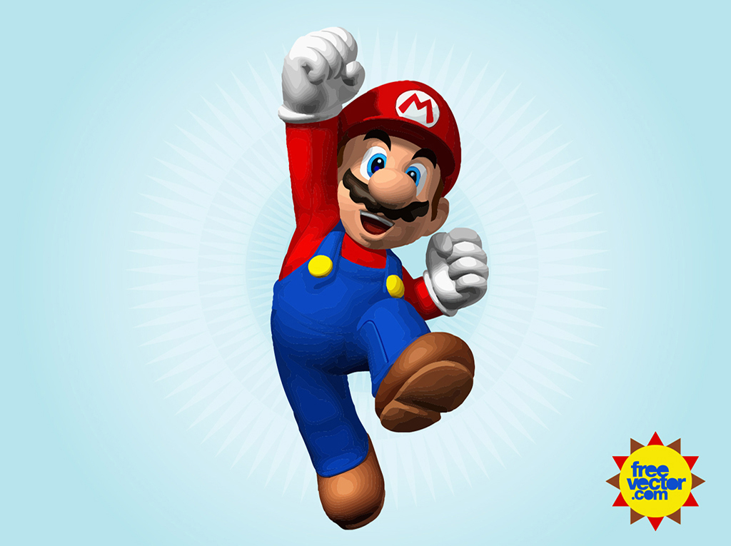 Mario Vector Art