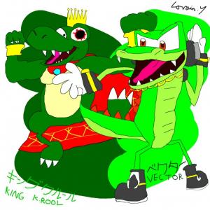 Mario And Sonic Crossover Art The Crocodiles Wallkeeper 300x300 Mario And Sonic Crossover Art The Crocodiles Wallkeeper