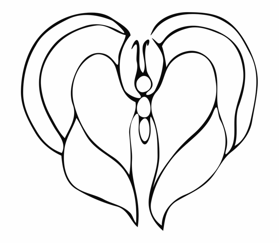 920x800 Vector, Mariposa, Figura, Amor