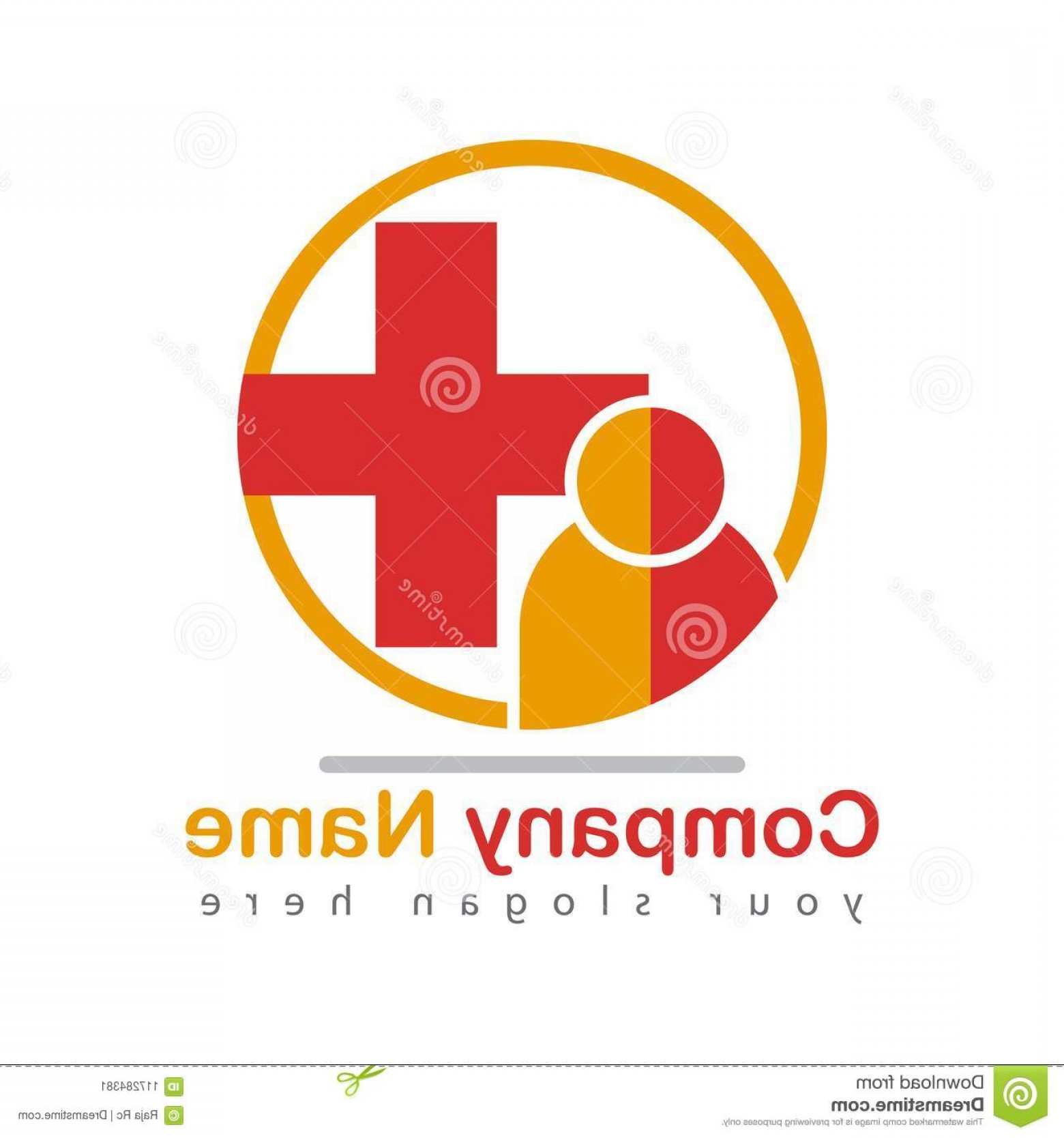 1560x1668 Health Care Hospital Logo Red Plus Mark Vector Illustration White