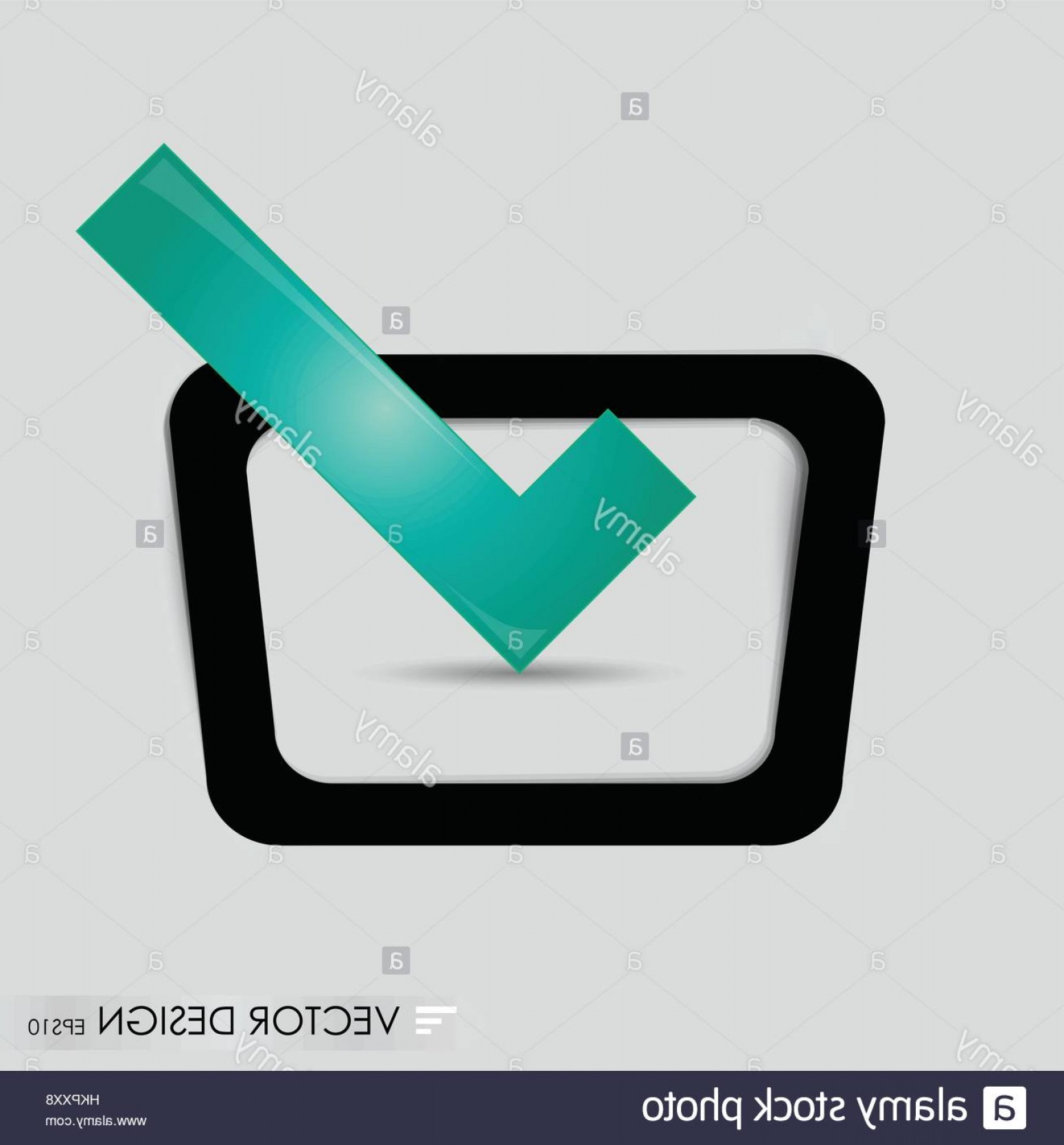 1550x1668 Stock Photo Check Box With Green Check Mark Vector Illustration