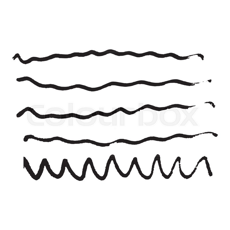Brush Stroke Hand Drawn Marker Line Stock Vector Colourbox 800x800 Brush Stroke Hand Drawn Marker Line Stock Vector Colourbox