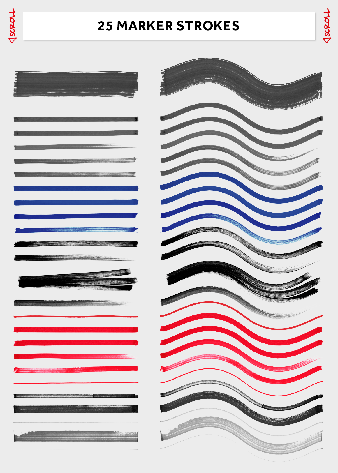 Freebies Real Markers For Illustrator On Behance 1160x1624 Freebies Real Markers For Illustrator On Behance