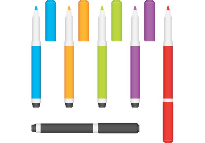 Marker Pen Vectors 700x490 Marker Pen Vectors