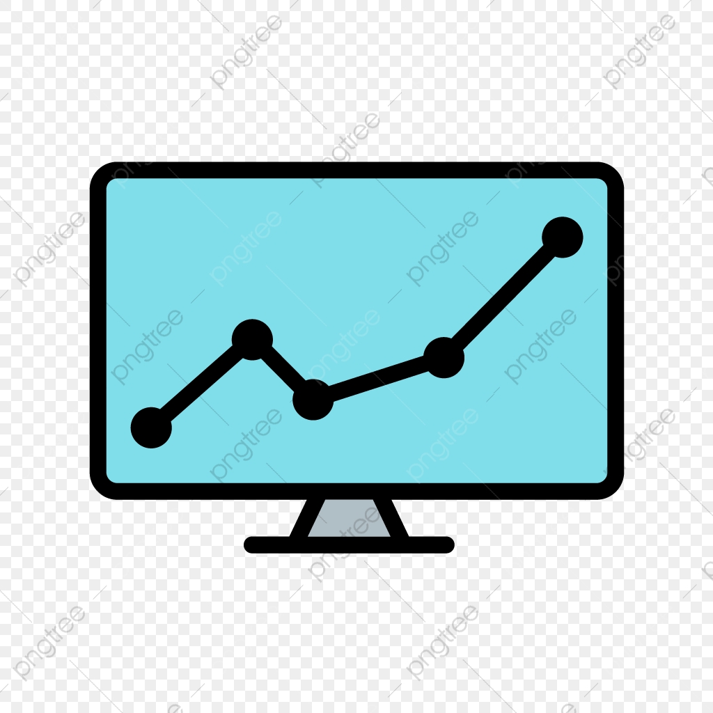 1024x1024 Stock Market Vector Icon, Market, Presentation, Stock Png
