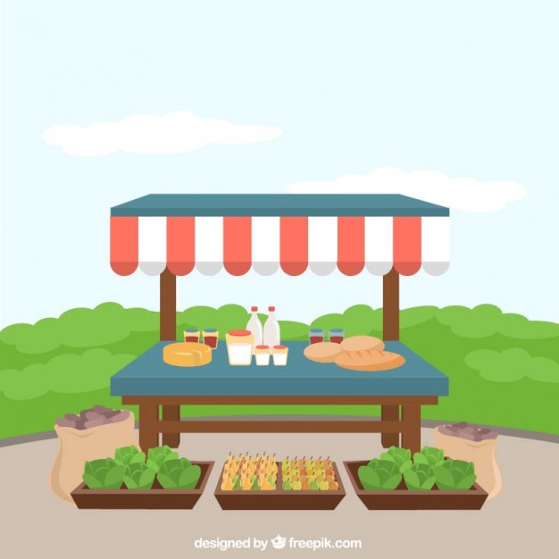 626x626 Eco Market Vector Premium Download